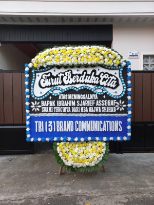Papan Bunga Duka di Gabek Dua